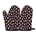 Bloody Eyeball Pattern Print Oven Mitts