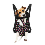 Bloody Eyeball Pattern Print Pet Carrier Backpack