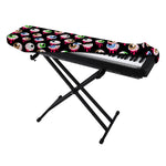 Bloody Eyeball Pattern Print Piano Keyboard Cover