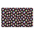 Bloody Eyeball Pattern Print Polyester Doormat