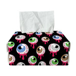 Bloody Eyeball Pattern Print Rectangle Tissue Box Cover