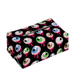 Bloody Eyeball Pattern Print Rectangle Tissue Box Cover