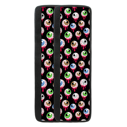 Bloody Eyeball Pattern Print Refrigerator Handle Covers