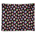 Bloody Eyeball Pattern Print Tapestry
