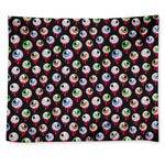 Bloody Eyeball Pattern Print Tapestry