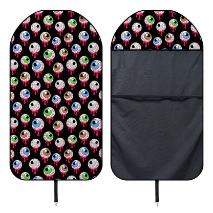 Bloody Eyeball Pattern Print Waterproof Car Seat Cover
