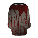Bloody Metal Wall Print Baby Seat Cover