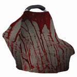 Bloody Metal Wall Print Baby Seat Cover