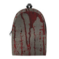 Bloody Metal Wall Print School Backpack