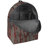 Bloody Metal Wall Print Backpack