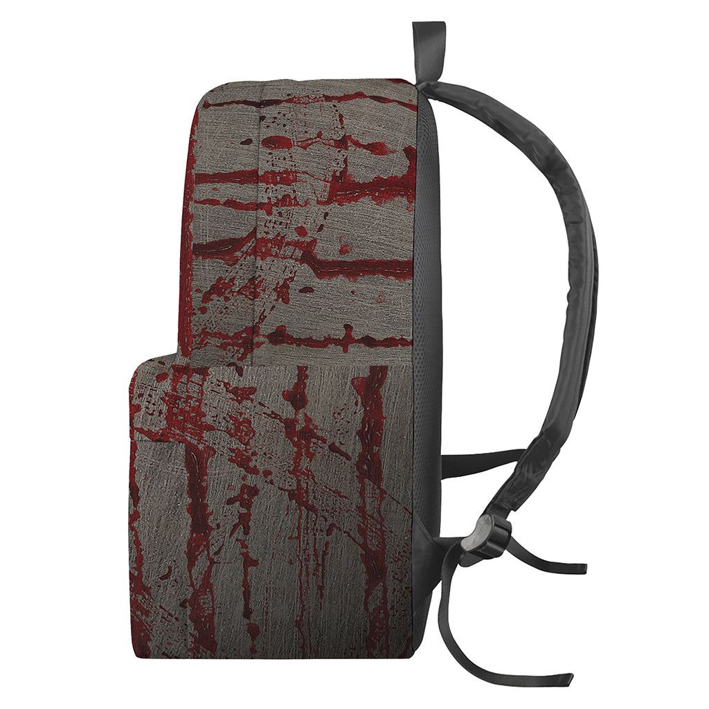 Bloody Metal Wall Print Backpack