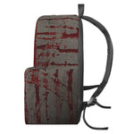 Bloody Metal Wall Print Backpack