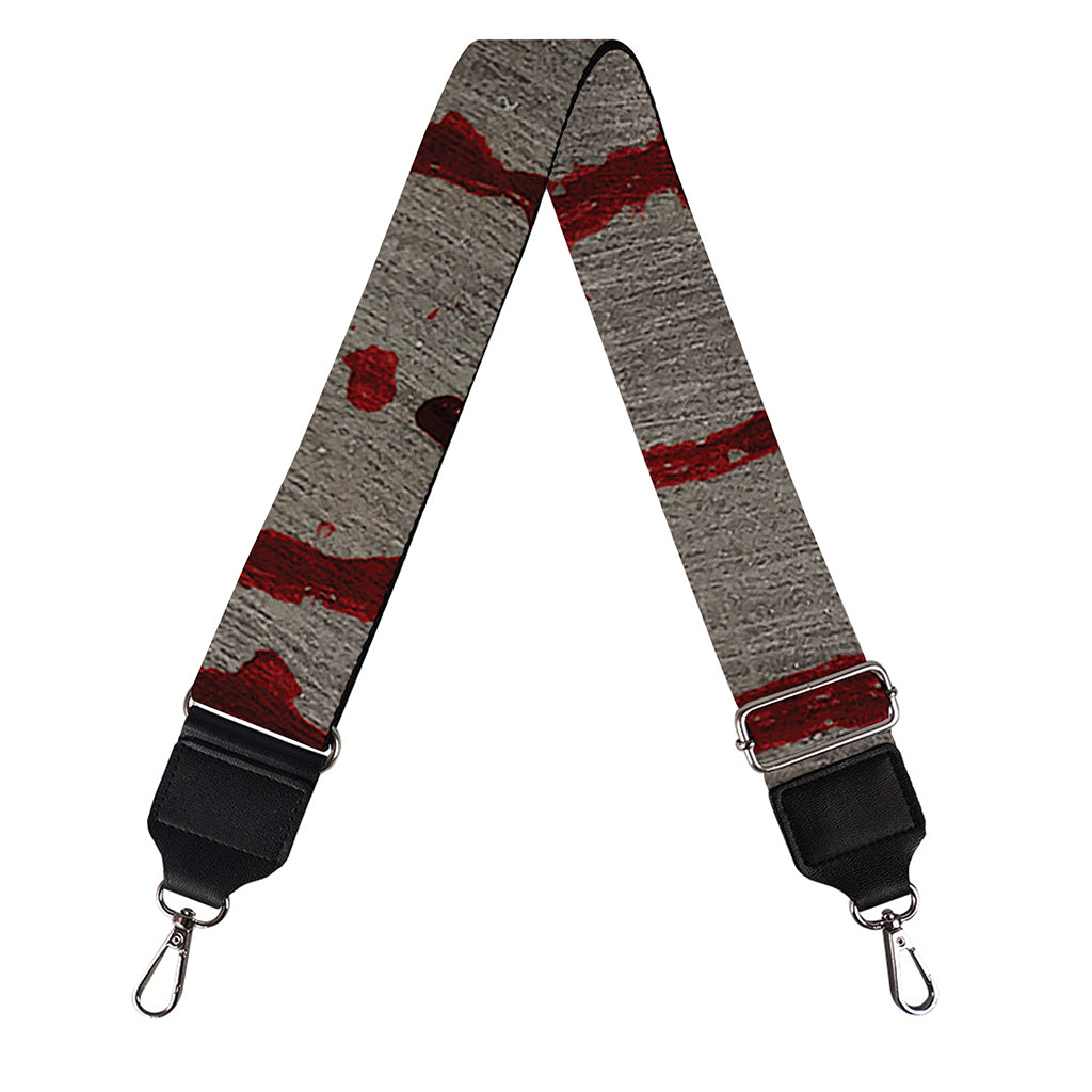 Bloody Metal Wall Print Bag Strap