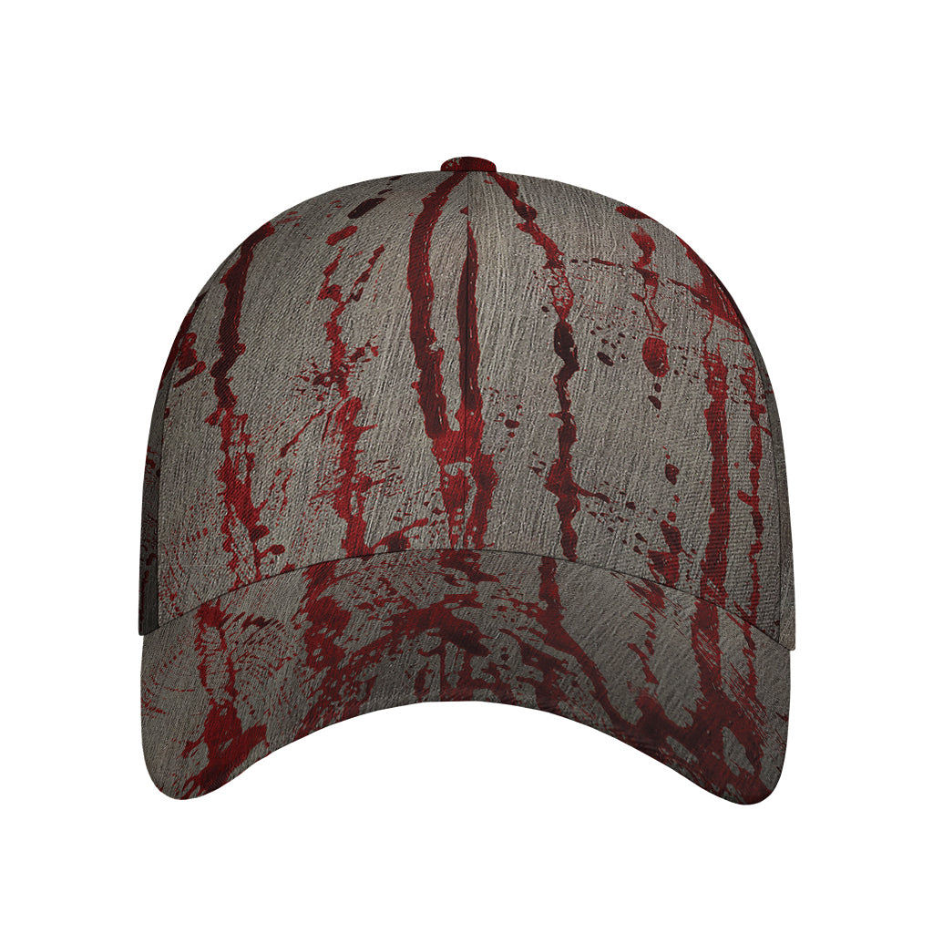 Bloody Metal Wall Print Baseball Cap