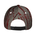 Bloody Metal Wall Print Baseball Cap