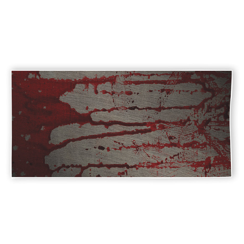 Bloody Metal Wall Print Beach Towel