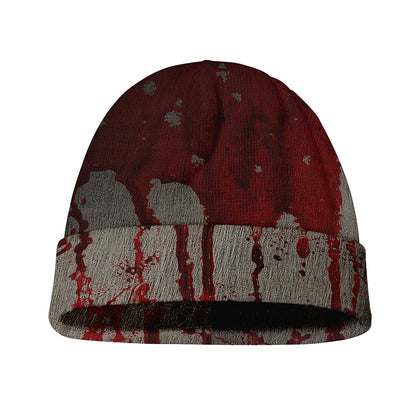 Bloody Metal Wall Print Beanie