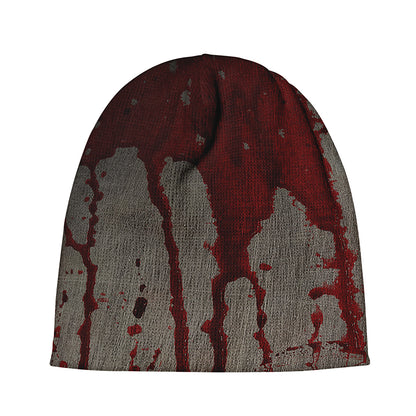 Bloody Metal Wall Print Beanie