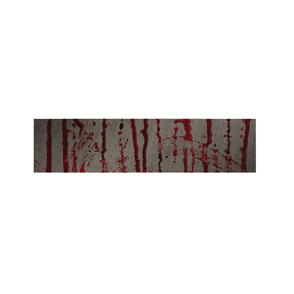 Bloody Metal Wall Print Bed Runner