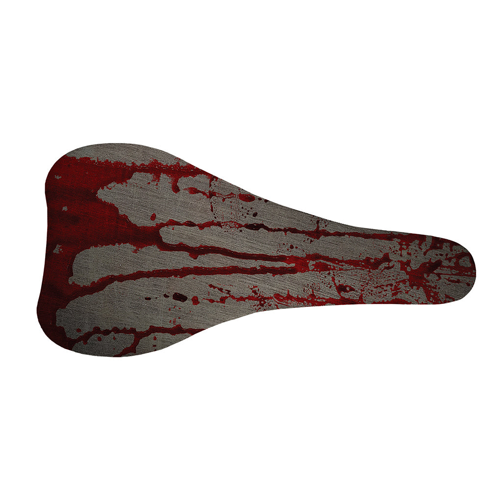 Bloody Metal Wall Print Bicycle Seat Cover
