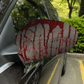 Bloody Metal Wall Print Car Side Mirror Covers
