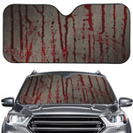 Bloody Metal Wall Print Car Windshield Sun Shade