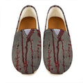 Bloody Metal Wall Print Casual Shoes