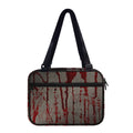 Bloody Metal Wall Print Double Strap Bible Bag