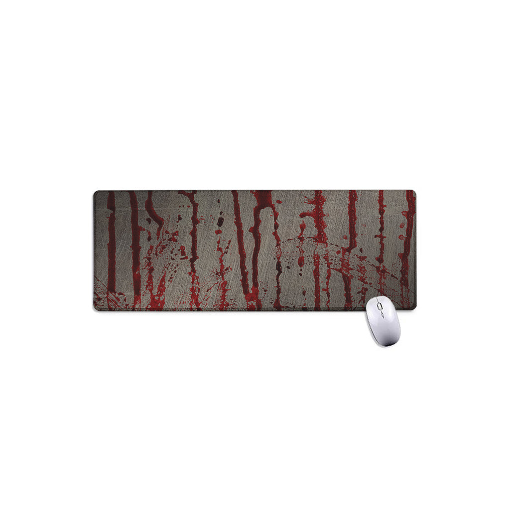 Bloody Metal Wall Print Extended Mouse Pad