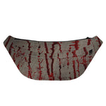 Bloody Metal Wall Print Fanny Pack