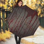 Bloody Metal Wall Print Foldable Umbrella
