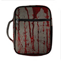 Bloody Metal Wall Print Front Pocket Bible Bag