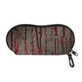 Bloody Metal Wall Print Glasses Case