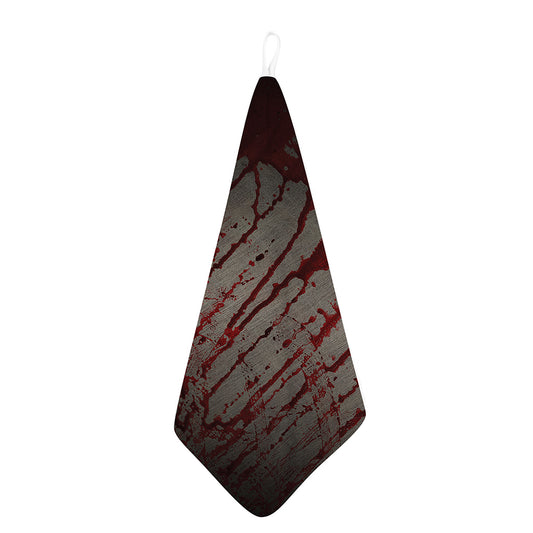 Bloody Metal Wall Print Hand Towel