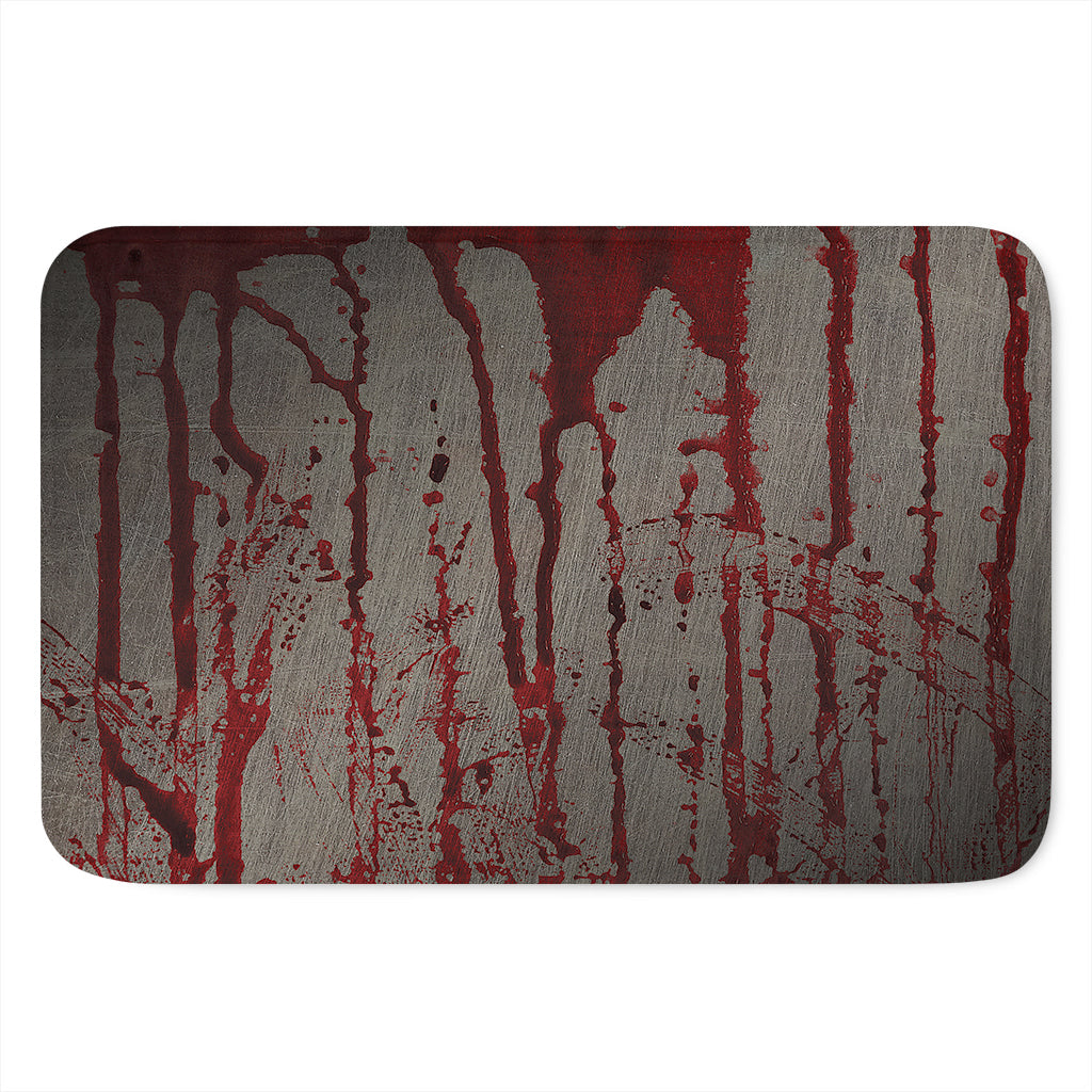Bloody Metal Wall Print Indoor Door Mat