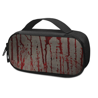 Bloody Metal Wall Print Insulin Cooler Travel Case