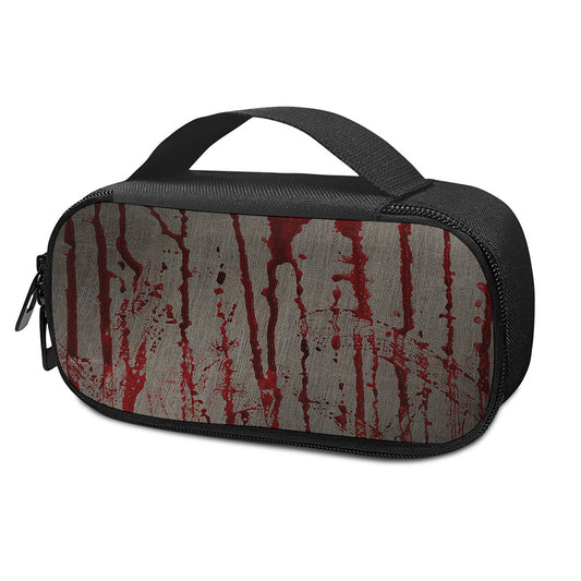 Bloody Metal Wall Print Insulin Cooler Travel Case
