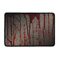 Bloody Metal Wall Print Kitchen Mat