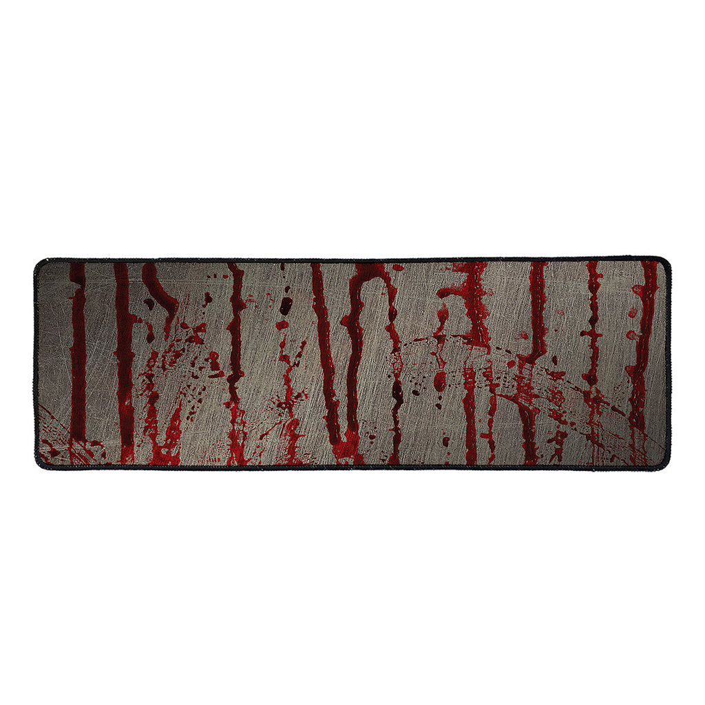 Bloody Metal Wall Print Long Kitchen Mat