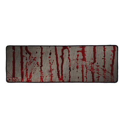 Bloody Metal Wall Print Long Kitchen Mat