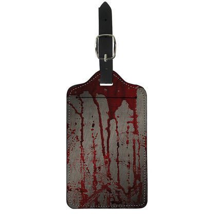 Bloody Metal Wall Print Luggage Tag