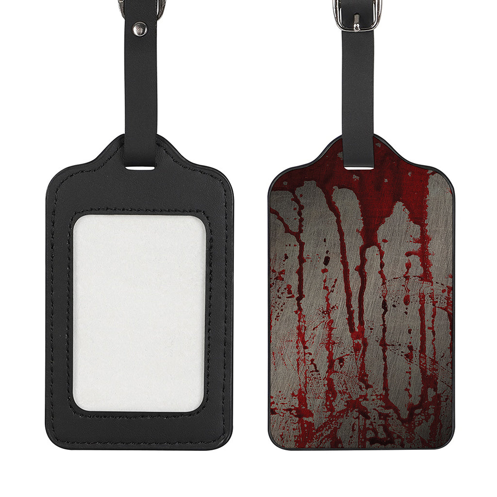 Bloody Metal Wall Print Luggage Tag