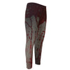 Bloody Metal Wall Print Men's Compression Pants