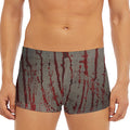 Bloody Metal Wall Print Men's Short Boxer Briefs