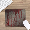 Bloody Metal Wall Print Mouse Pad