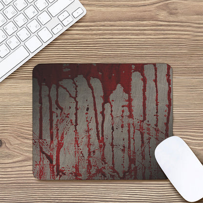 Bloody Metal Wall Print Mouse Pad