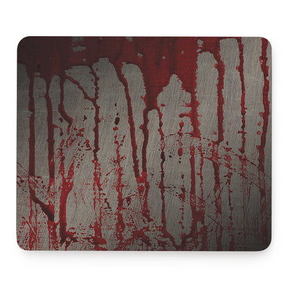 Bloody Metal Wall Print Mouse Pad