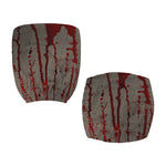 Bloody Metal Wall Print Office Chair Cover