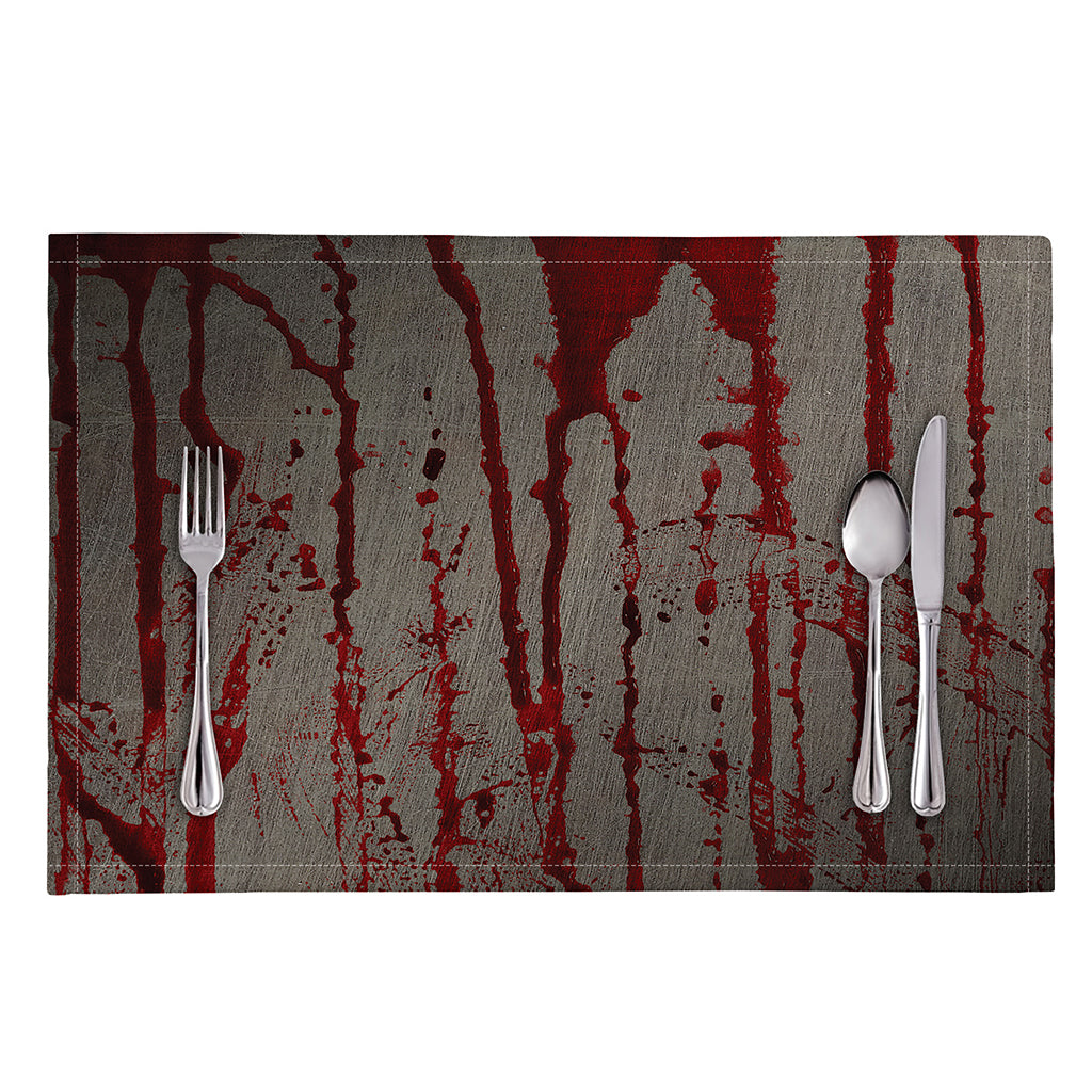 Bloody Metal Wall Print Placemat