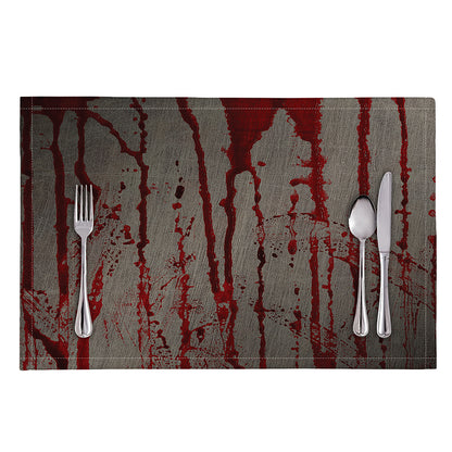 Bloody Metal Wall Print Placemat